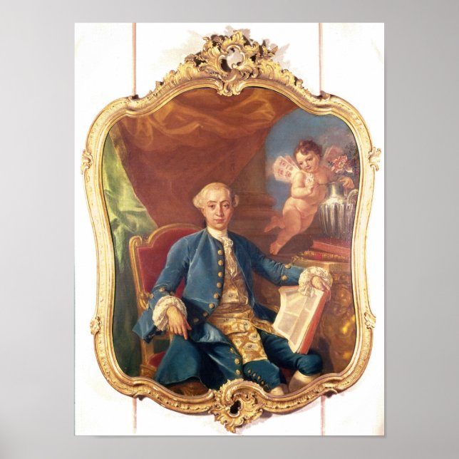 Poster Giacomo Casanova (Devant)