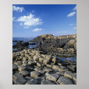Poster Giants Causeway, County Antrim, Nord