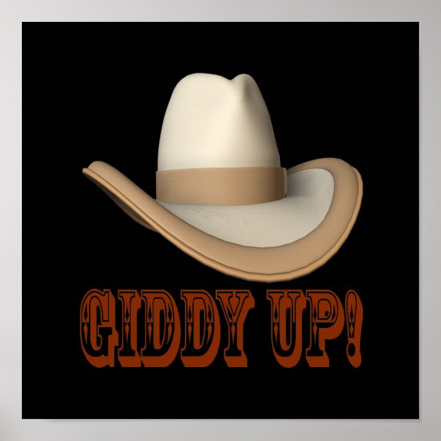 Poster Giddy Up (Devant)
