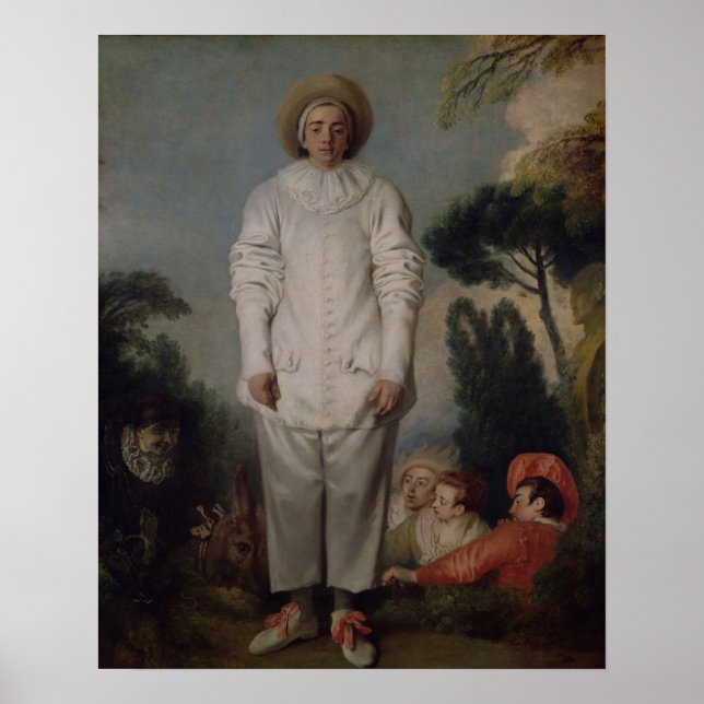 Poster Gilles, c.1718-19 (Devant)