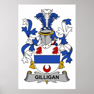Poster Gilligan Family Crest