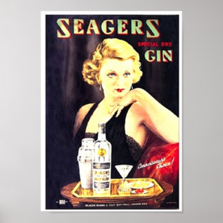 Poster Gin de Seager