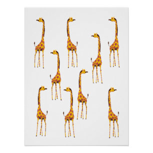 Poster Girafes