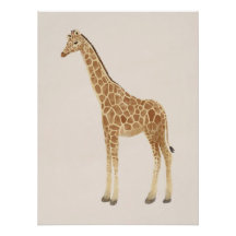 Giraffe Nursery Art