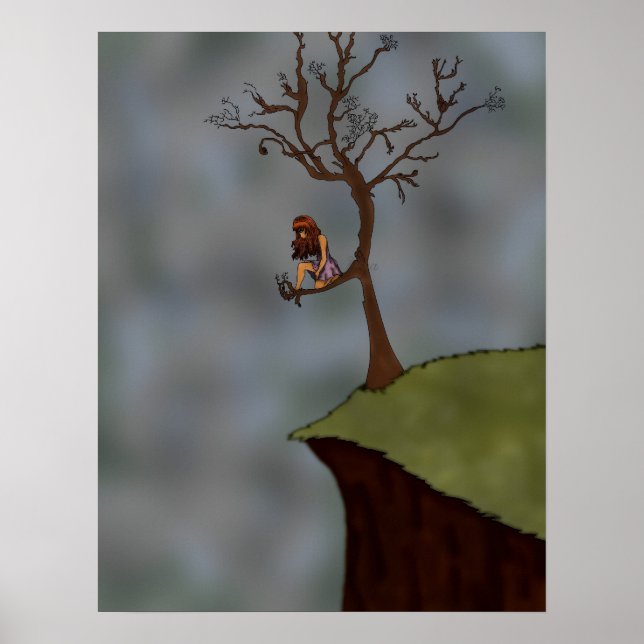 Poster Girl in the Tree (Devant)