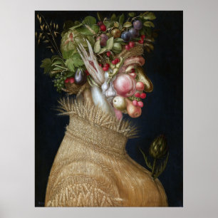 Poster Giuseppe Arcimboldo Été