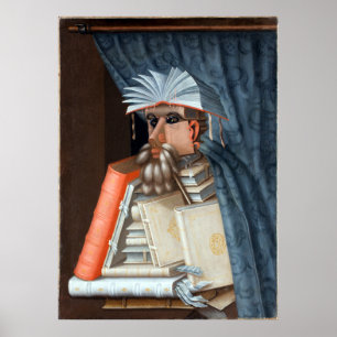 Poster Giuseppe Arcimboldo Le Bibliothécaire