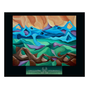 Poster glacé 'Mars Reborn'