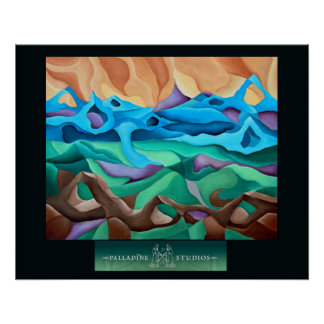 Poster glacé 'Mars Reborn'