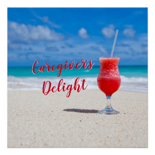 Poster glacé pour le plaisir du soignant