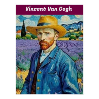 Poster glacé Vincent Van Gogh