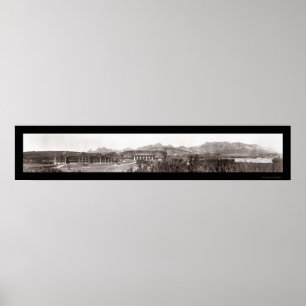 Poster Glacier Park Sunrise Photo 1916