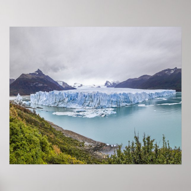 Poster Glacier Perito Moreno (Devant)