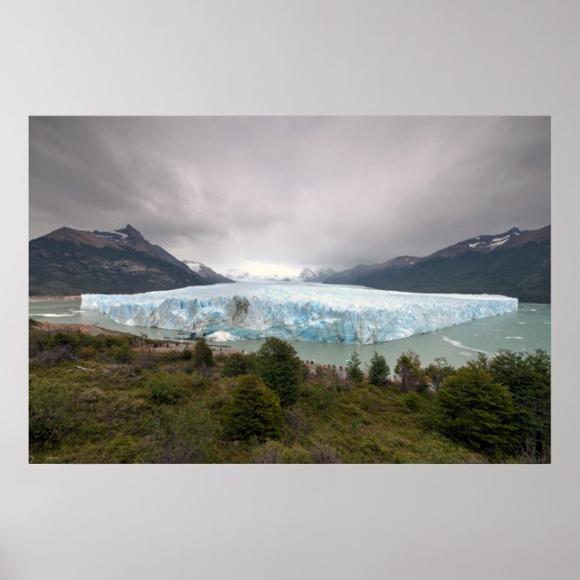 Poster Glacier Perito Moreno, Argentine (Devant)