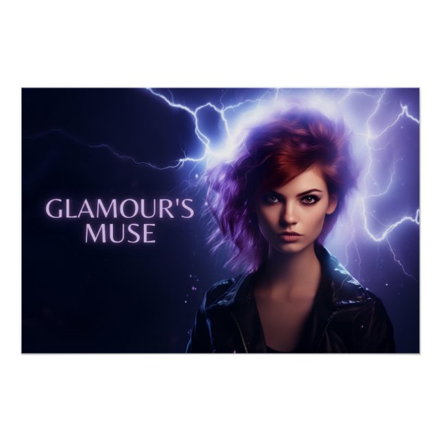 Poster Glamour's Muse (Devant)