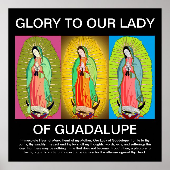 POSTER GLOIRE DE GUADALUPE (Devant)