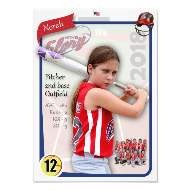 Poster Glory 10U NJ (Devant)