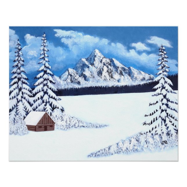 Poster Gloss Hiver Merveilleux (Devant)