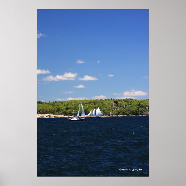 Poster Gloucester Sailboat 3 (Devant)
