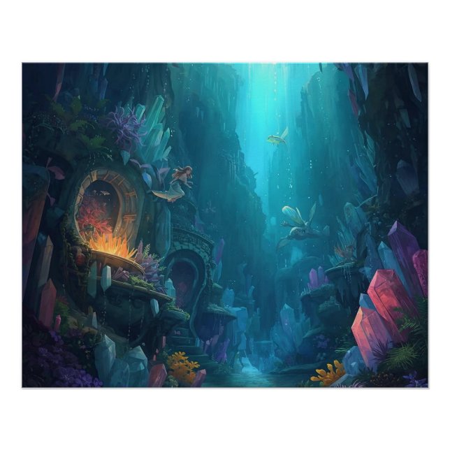 Poster Glow of the Forgotten Depths (Devant)