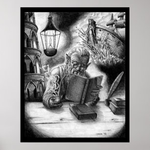 Poster Gnome de lecture