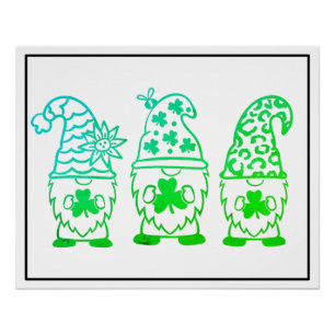 Poster Gnomes de la Saint-Patrick-67845