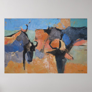 Poster Gnou - copie d'art