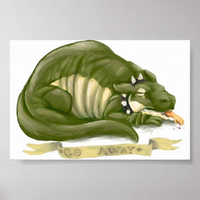 Poster Go Away (Devant)