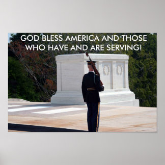 POSTER GOD BLESS AMERICA AND THOSE WHO HAVE ...