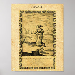 POSTER GODDESS HECATE
