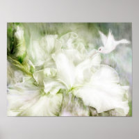 Goddess Of Innocence Iris Art Poster/Print