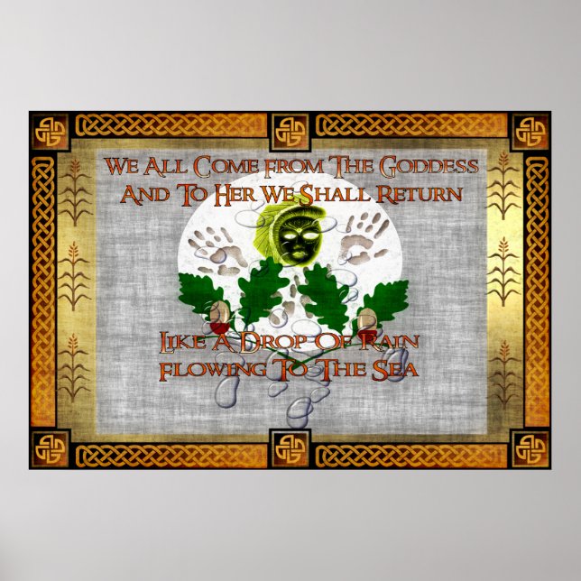 Poster Goddess Song (Devant)