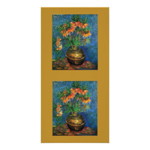 Poster Gogh Fritillaires Dans Le Vase Blossoms Paix Amour