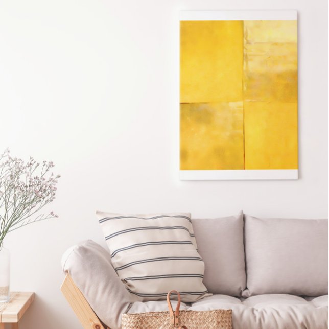 Poster Gold minimaliste moderne Abstrait (Créateur téléchargé)