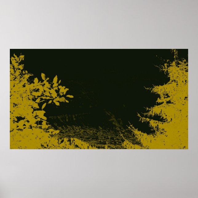 Poster Gold Nature (Devant)
