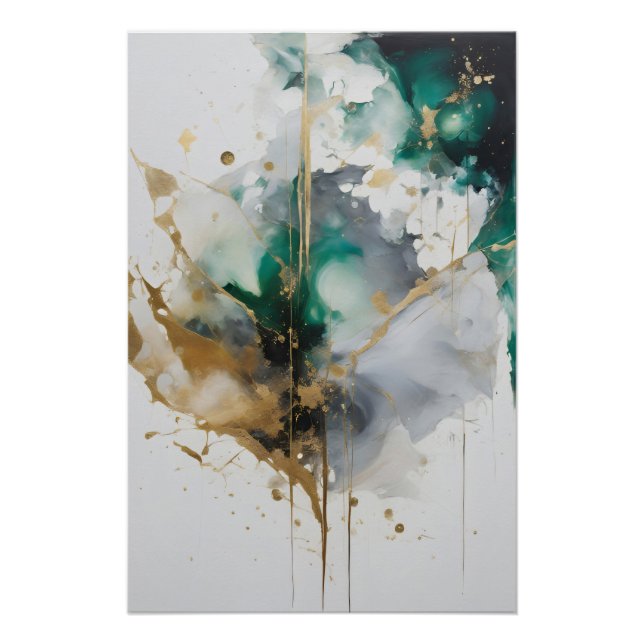 Poster Golden Aurora (Devant)