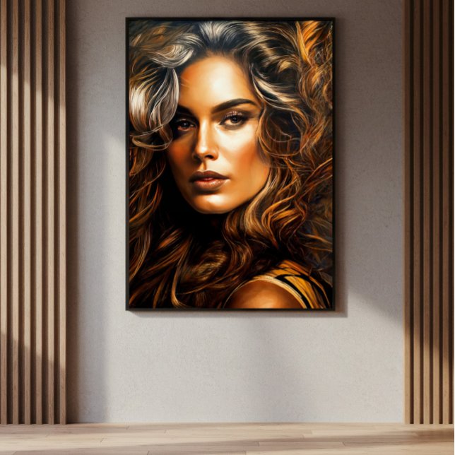 Poster Golden Elegance (Créateur téléchargé)