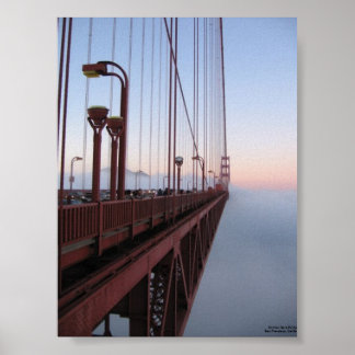 Poster Golden Gate Bridge de Marin Headlands