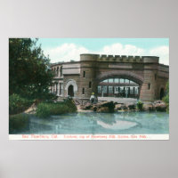 Golden Gate Park Strawberry Hill Vue panoramique
