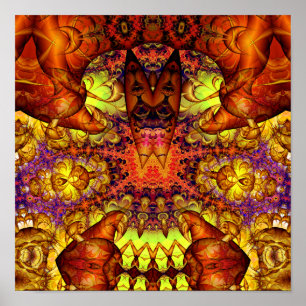 Poster Golden Gateway Experiment 10 (12 par 12) Art Print