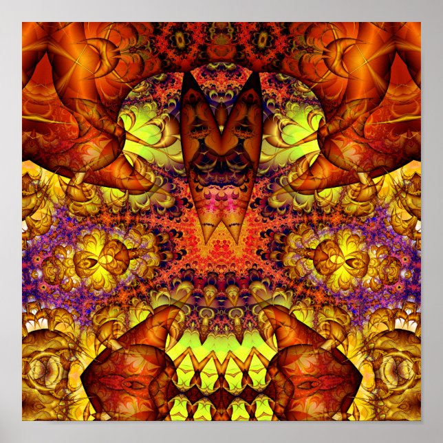Poster Golden Gateway Experiment 10 (12 par 12) Art Print (Devant)