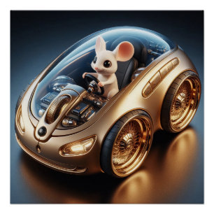 Poster Golden Mouse-Mobile : La mission d'une petite sour