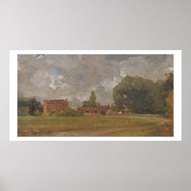 Poster Golding Constable's House, East Bergholt : The Art (Devant)