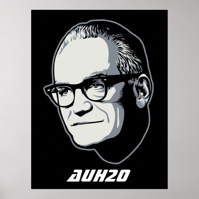 Poster Goldwater AuH2O personnalisable (Devant)