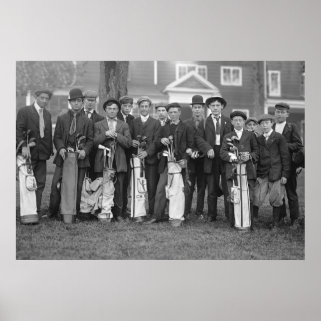 Poster Golf de Baltusrol : début des années 1900 (Devant)
