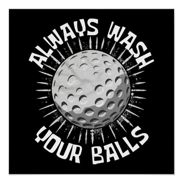 Poster Golf-drole (Devant)
