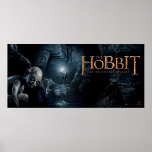 Poster GOLLUM™ et BILBO BAGGINS™