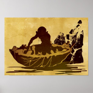 Poster GOLLUM™ in a Raft