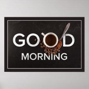 Poster Good Morning Coffee