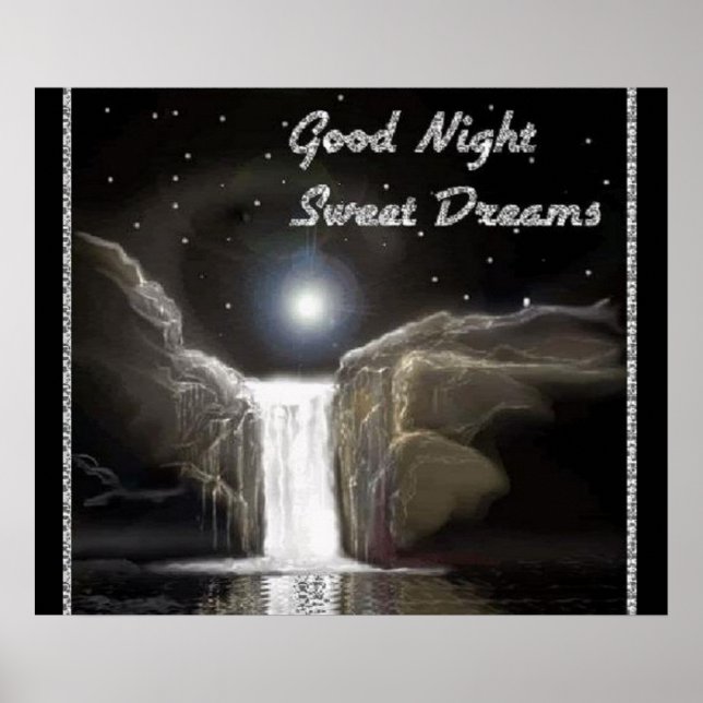 Poster Good night Sweet Dreams (Devant)